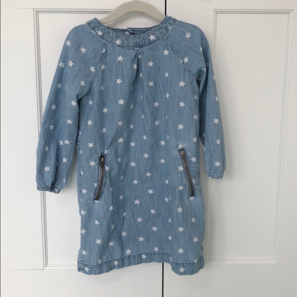 BabyGap chambray star dress